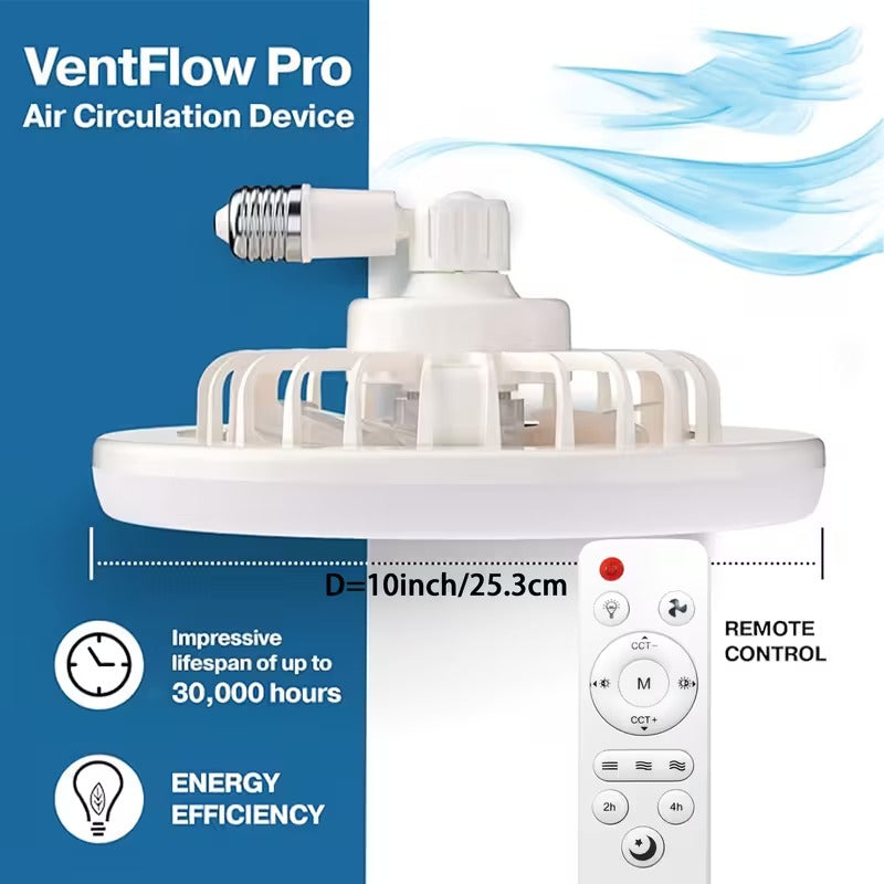 LED Smart Fan Light with Remote Control