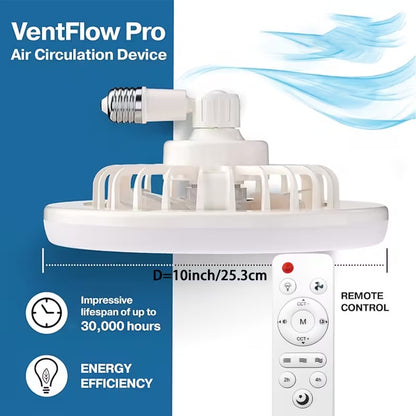 LED Smart Fan Light with Remote Control