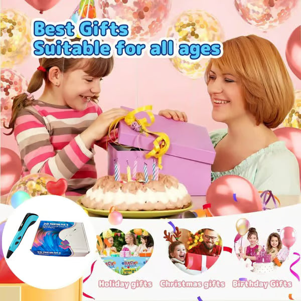 NEW 3D DIY Printing Pen Set for Kids
