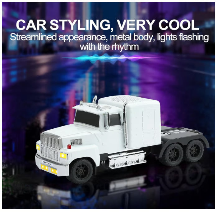 WS-570 Retro American Truck Model Bluetooth Replica Speaker – Portable HD Sound - 🚀Free shipping