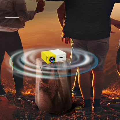 LED Home HD Mini Portable Micro Projector