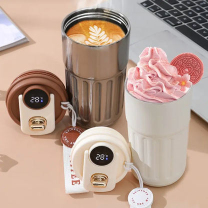 🔥Coffee Cups With Temperature Display😊