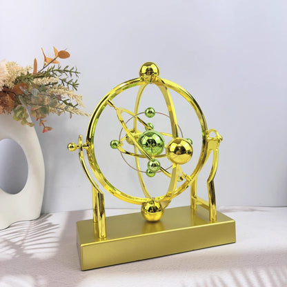 Celestial Orbit Perpetual Motion Pendulum - Creative Home Rotary Decoration🚀