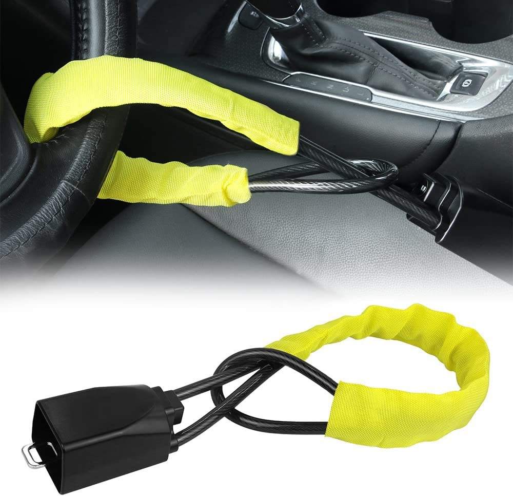 Hotsale Universal Anti Theft Seat Belt Lock Car Security Steering Wheel Lock Car Brake Pedal Lock