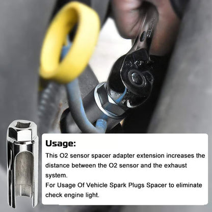 📢📢50% OFF! ⏳ Automotive O₂ Sensor Offset Socket & Thread Chaser 5-Piece Set – CR-V Steel, Side Cutout Design & Universal Fit for Fast, Safe Repairs! 🔧🚗