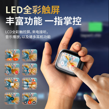 Compact Touch-Control Clear-Sound Earbuds