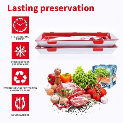 🔥Reusable Food Preserving Tray-Environmentally Friendly Design🥰