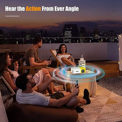 LED Home HD Mini Portable Micro Projector