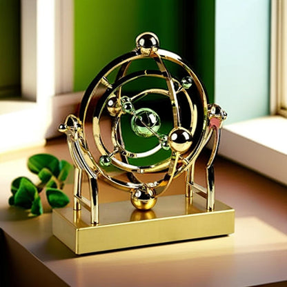 Celestial Orbit Perpetual Motion Pendulum - Creative Home Rotary Decoration🚀