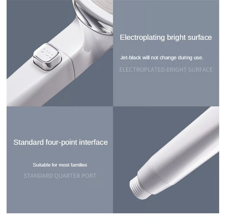 New Multi-functional High Pressure Shower Head