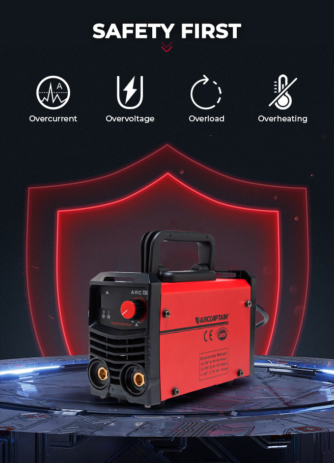 Mini MMA Welder with More Efficient Digital Control System