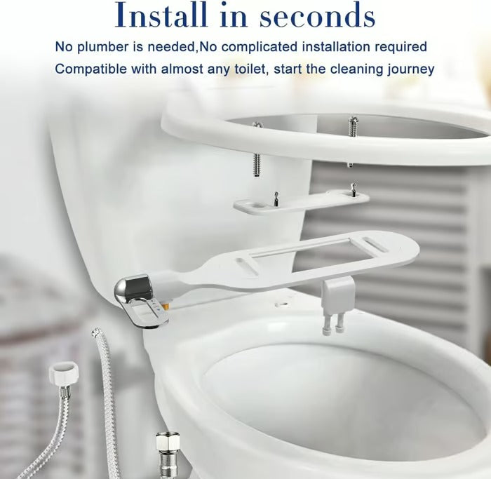 Smart Toilet Flusher(Hot and cold temperatures can be adjusted freely)