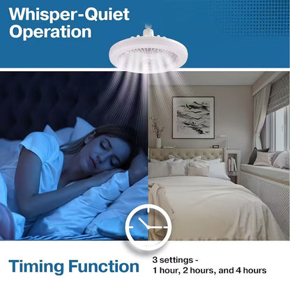 LED Smart Fan Light with Remote Control