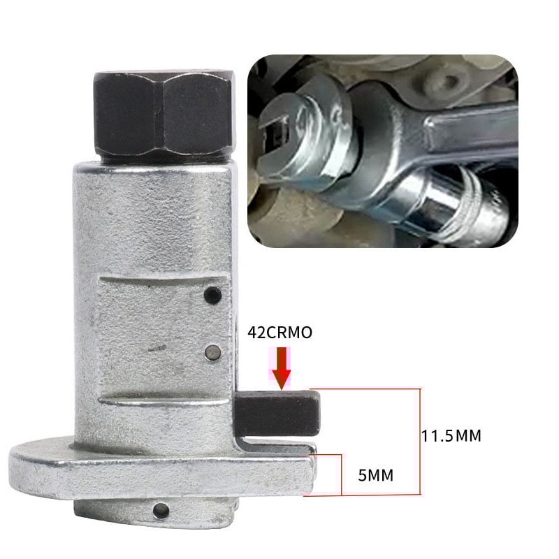 Car shock absorber removal sleeve - spring strut spreader tool