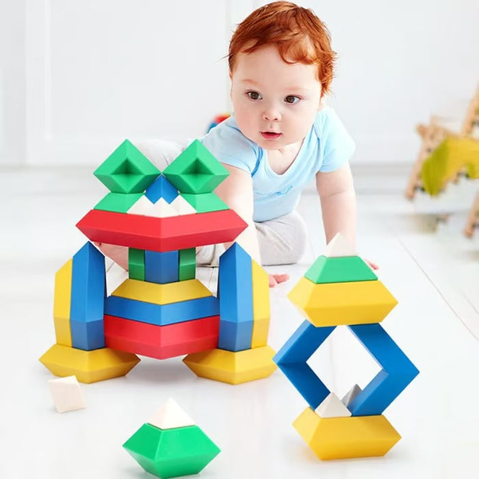 Pyramids Stacking Blocks