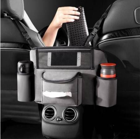 Car Large Capacity PU Storage Bag