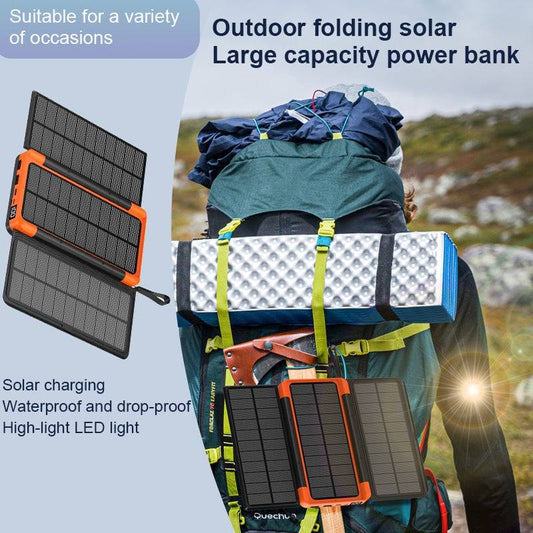 Outdoor solar power bank