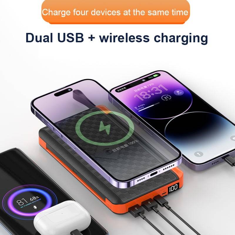 Outdoor solar power bank