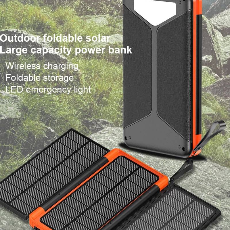 Outdoor solar power bank