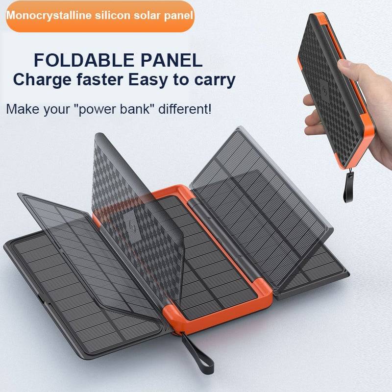 Outdoor solar power bank