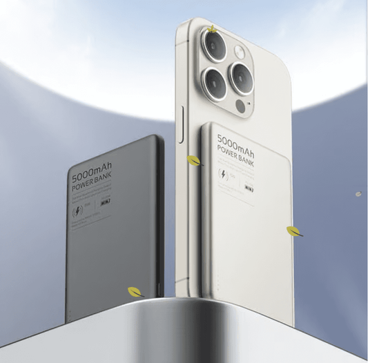 Ultra-thin Magnetic Wireless Power Bank Two-way Fast Charging Mobile Power Supply