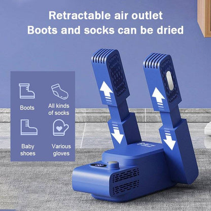 Foldable constant temperature sterilization shoe dryer