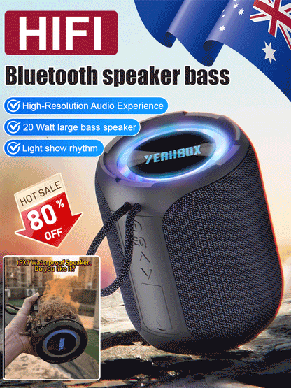 【Audio and video enjoyment】HIFI subwoofer multi-purpose Bluetooth speaker