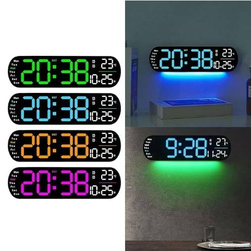 🔥2025 Upgraded Digital Wall Clock Large Display
