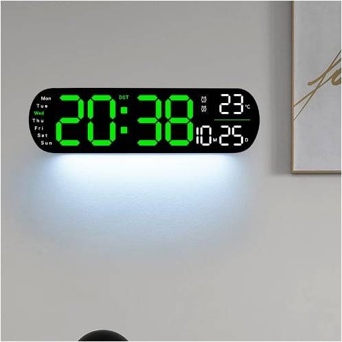 🔥2025 Upgraded Digital Wall Clock Large Display