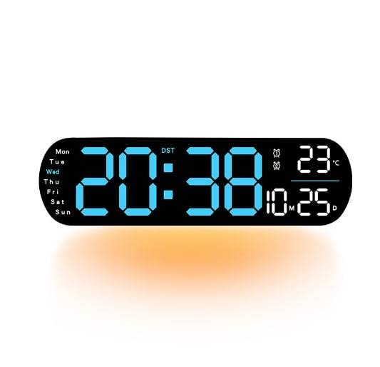 🔥2025 Upgraded Digital Wall Clock Large Display
