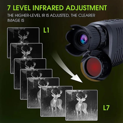 Outdoor HD Video Infrared Night Vision Telescope Camera