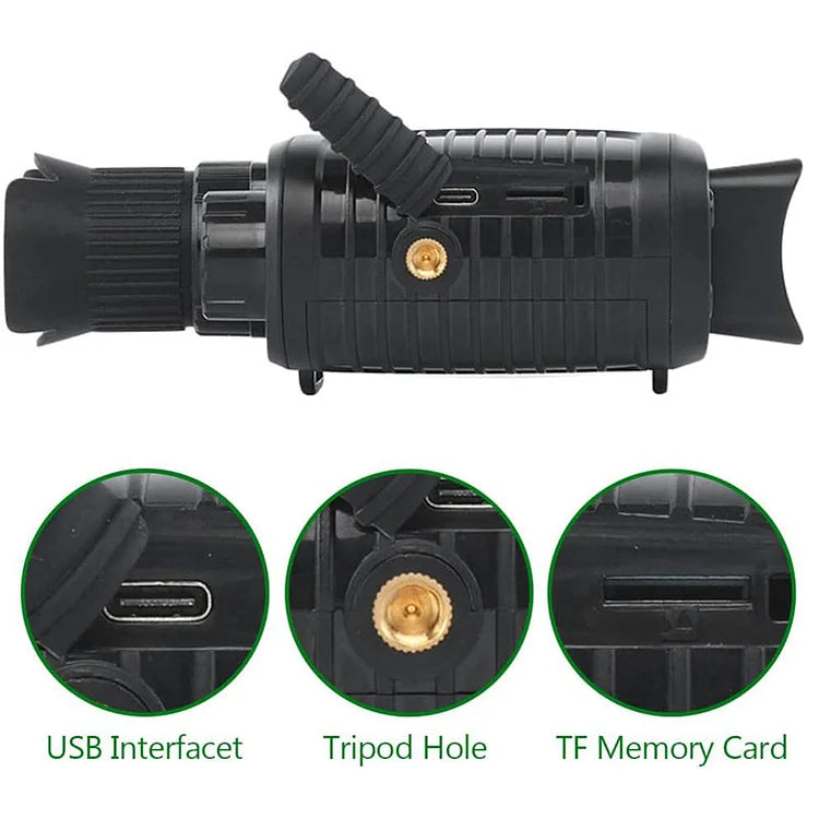 Outdoor HD Video Infrared Night Vision Telescope Camera