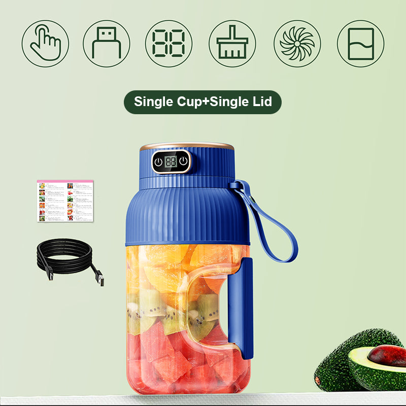 🍎🍓🍉2025 Hot Sale🍊 Multifunctional Portable Juicer Cup with Digital Display
