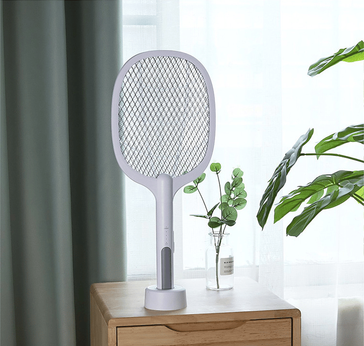 2-in-1 Electric Swatter & Night Mosquito Killing Lamp