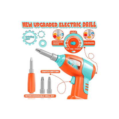 3D Screw Puzzle Adventure Kids Drill Set Building Blocks