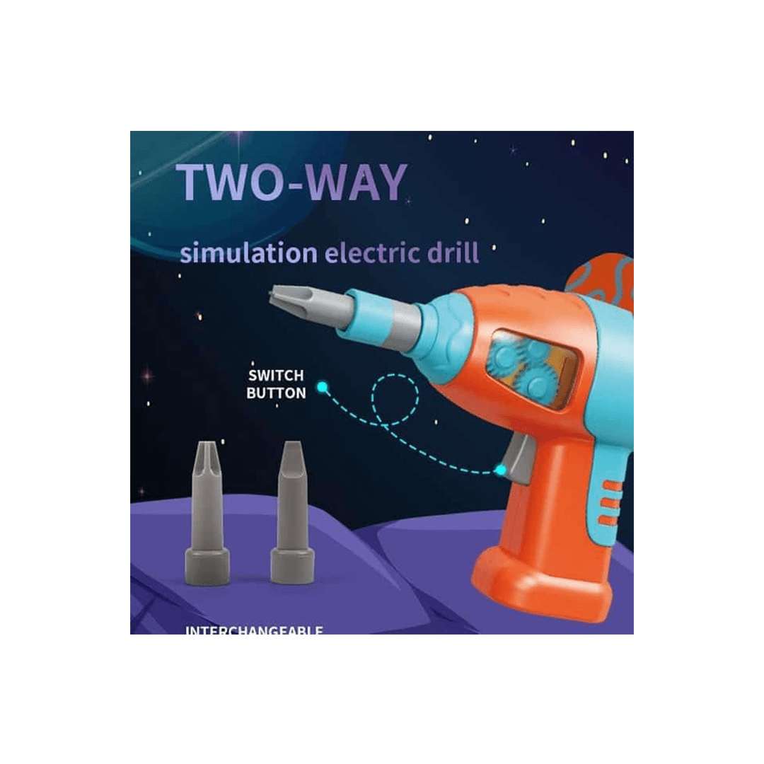 3D Screw Puzzle Adventure Kids Drill Set Building Blocks