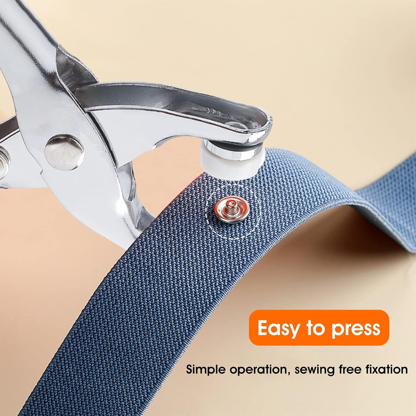 Metal Snaps Buttons with Fastener Pliers