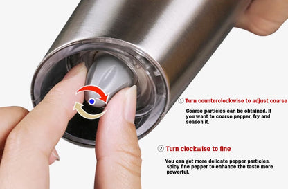 🔥Automatic Electric Gravity Induction Salt & Pepper Grinder