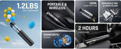 Handheld Car Vacuum Cleaner