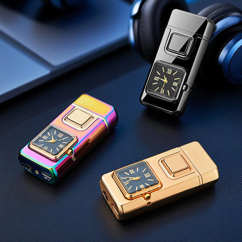 📢📢BIG SALE⏰⏰Multifunctional Creative Lighter with Integrated Watch