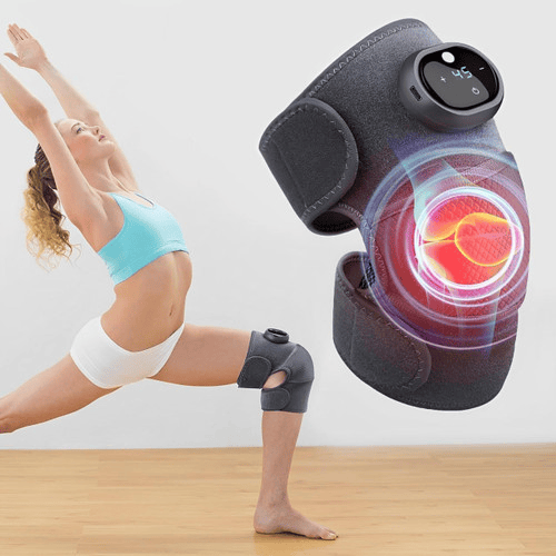 Anti-arthritis heated knee brace