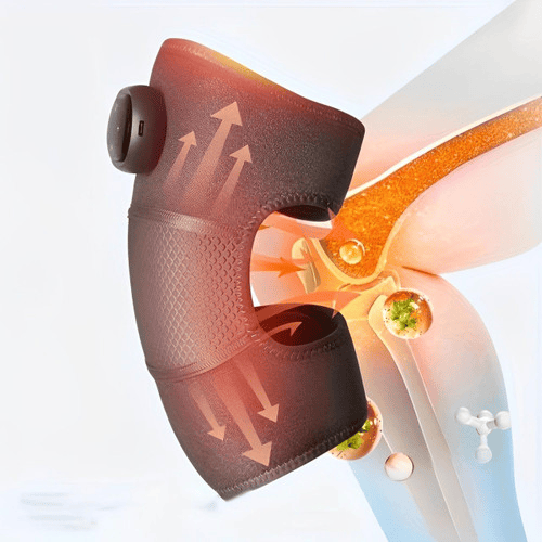 Anti-arthritis heated knee brace