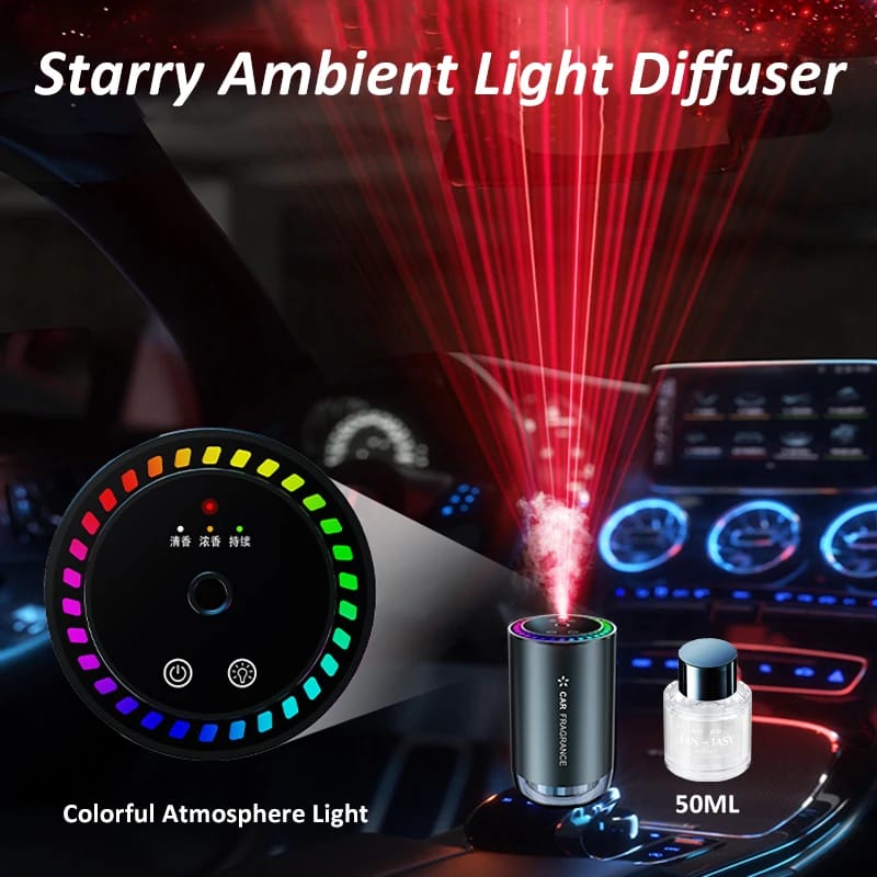 Smart Starry Sky Projection Aromatherapy Diffuser Light
