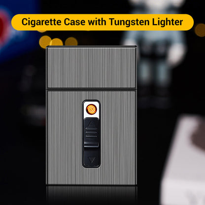 🔥Last Day 50% OFF🔥Cigarette Case with Lighter