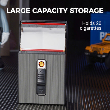 🔥Last Day 50% OFF🔥Cigarette Case with Lighter