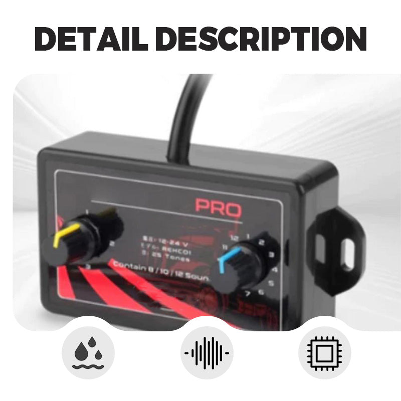 Multi-Tone 25-Sound Horn Control Box