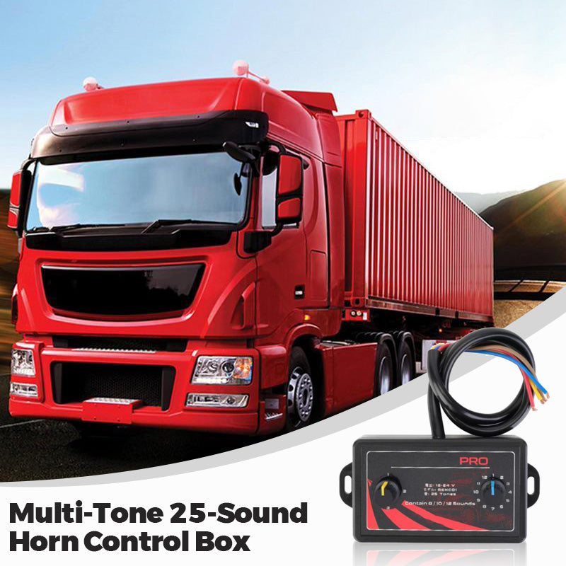 Multi-Tone 25-Sound Horn Control Box