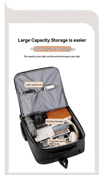 Large Capacity Business Backpack High-end Men's Travel Backpack Expandable Laptop Backpack