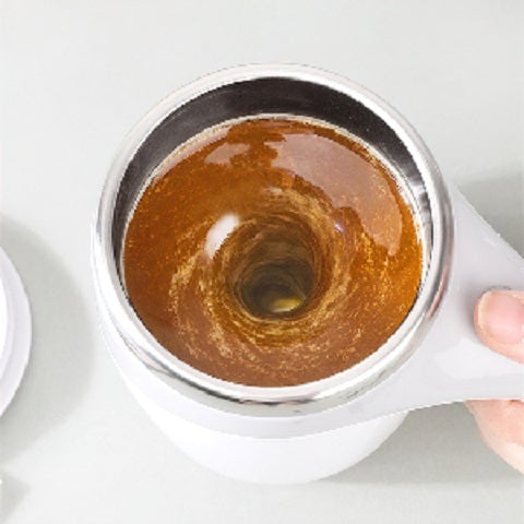 Self-Stirring Coffee Mug