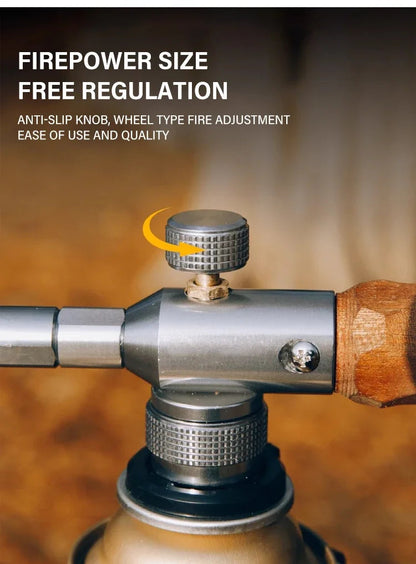 Adjustable Long-Reach Camping Torch & Fire Starter Kit